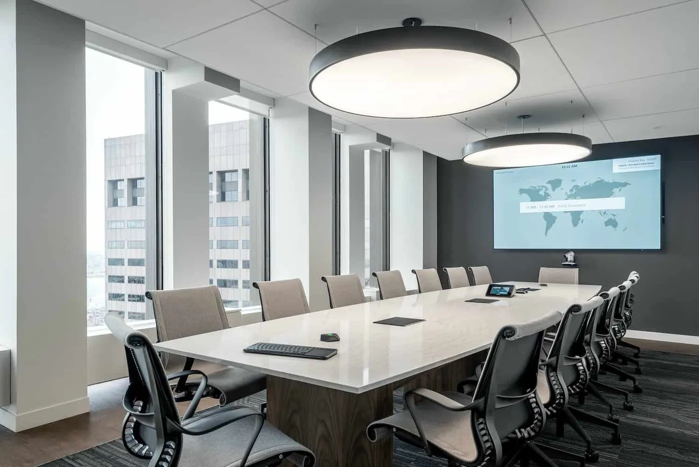 Sala de reuniones corporativa